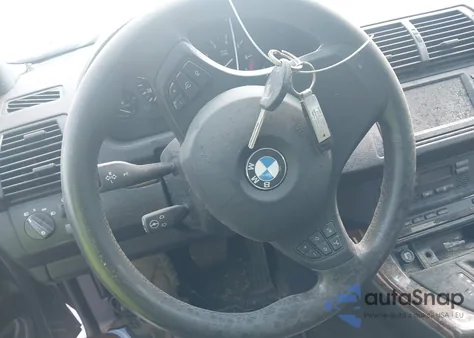 2005 BMW X5 3.0I из США, поврежденный, VIN 5UXFA13565LY03856